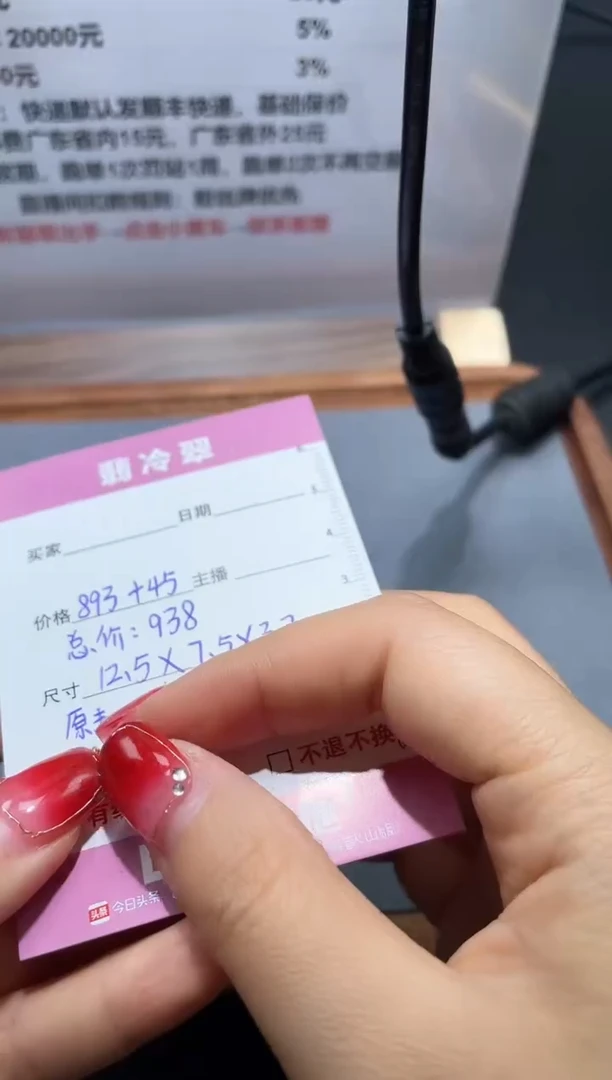 颈饰18K金镶嵌翡翠J****r天然A货翡翠