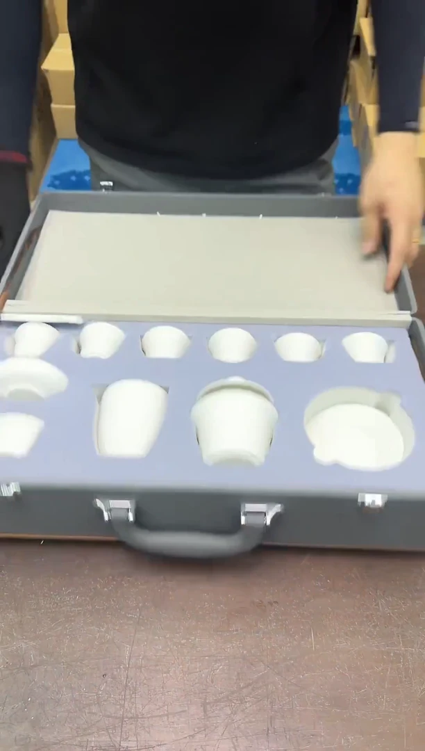 瓷片小强茶具套装(不带礼盒）清明