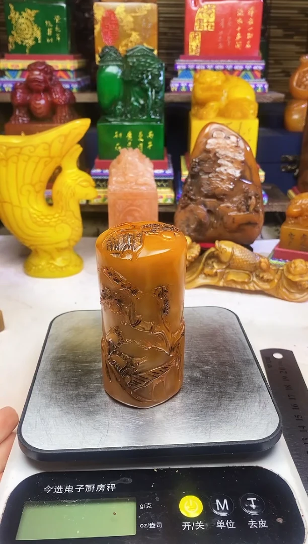 寿山石印石纯天然石料