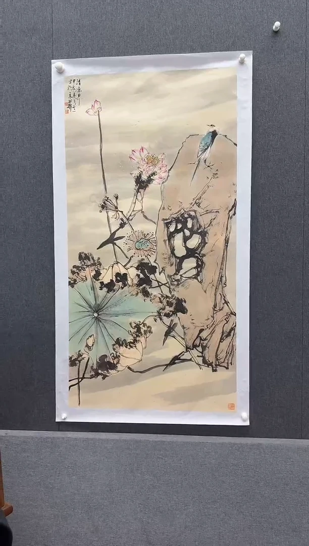 国画炳山艺术--付建老师作品
