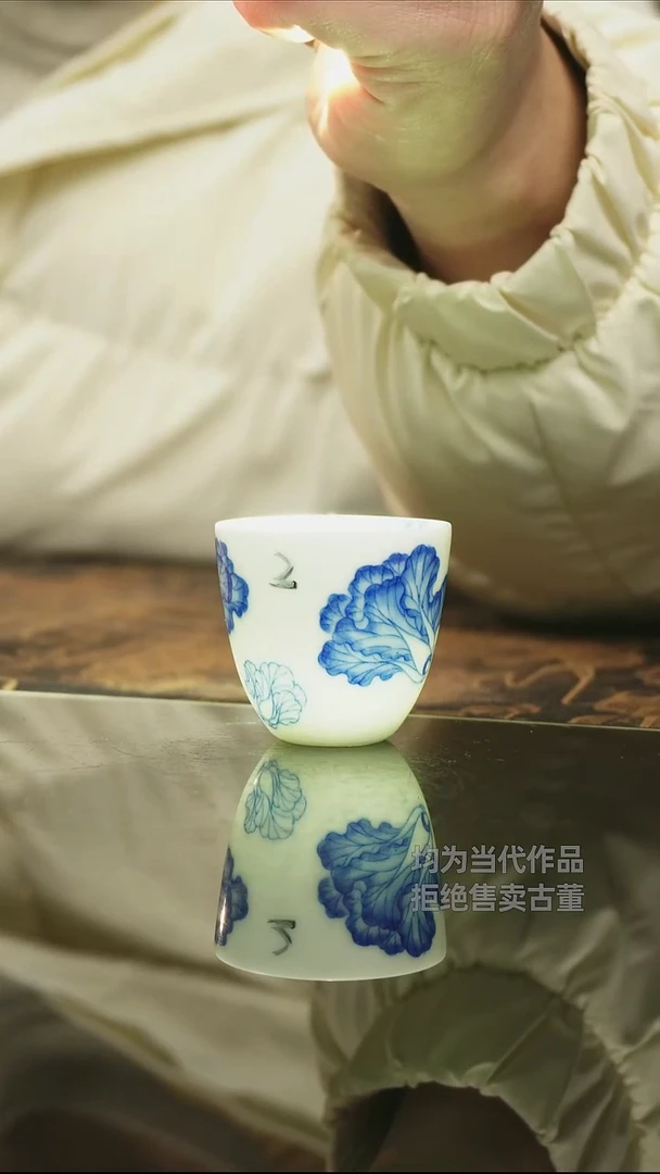 杯子瓷景德镇高端陶瓷茶器