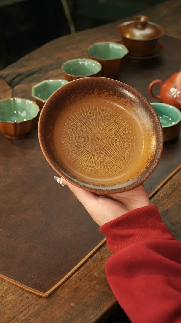 【闪购商品】瓷片祁白 草木灰 壶承
