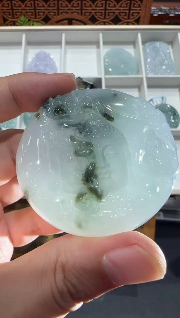 未镶嵌挂件翡翠A货翡翠多样性孤品