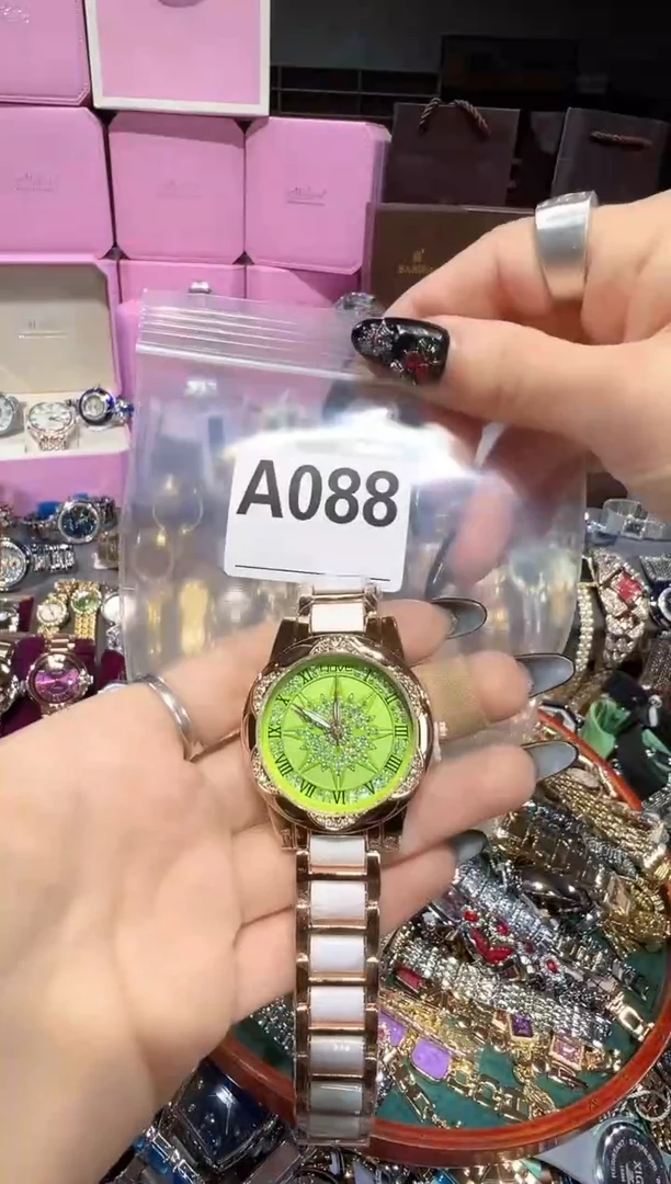 石英机芯不锈钢不锈钢直播定闪专用