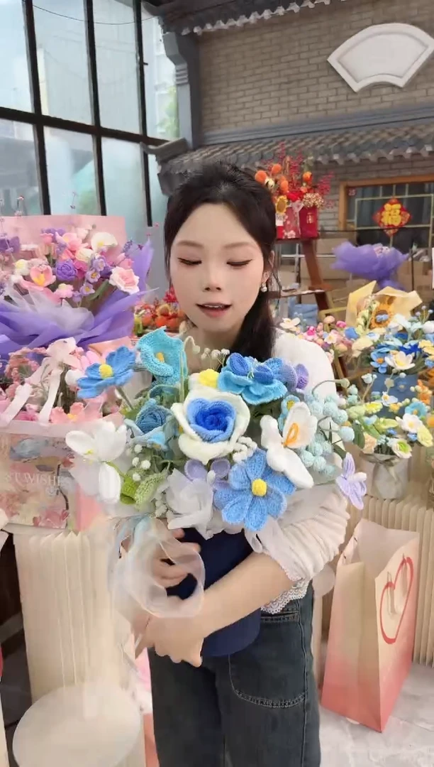 非遗手工定制花束，孤品清仓！！