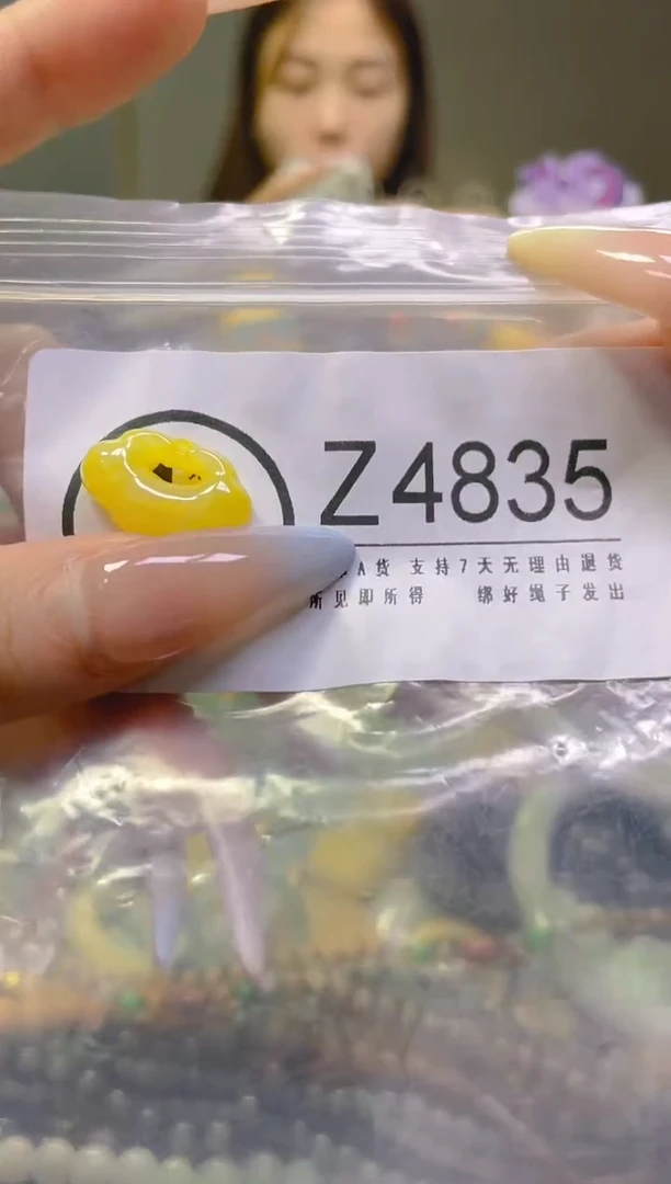翡翠未镶嵌颈饰/Z/翡翠A货，一件也是批发价