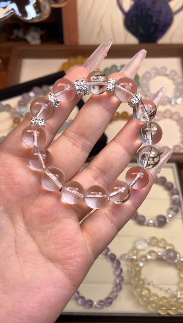 【闪购商品】水晶手链未镶嵌白水晶