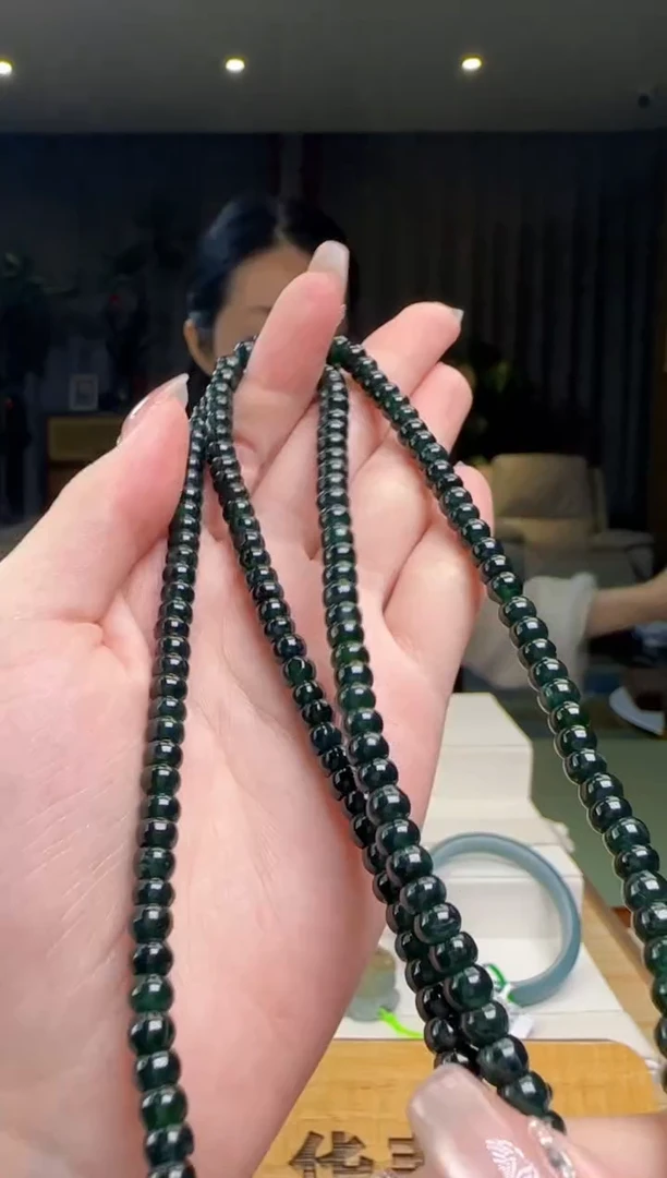 【闪购商品】翡翠项链未镶嵌多样性发其一CC@@WS1WX30281