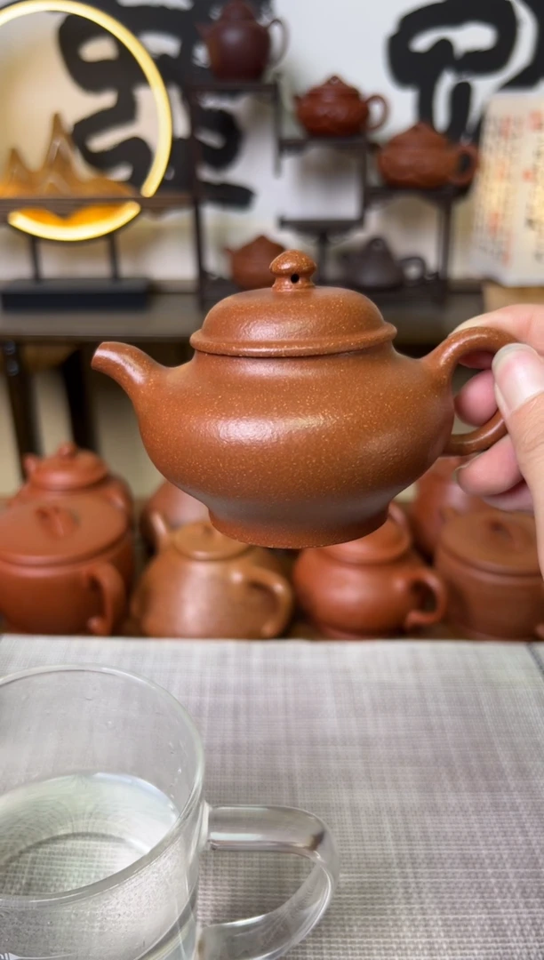 【闪购商品】段泥茶壶独壶黄降坡掇只壶130CC