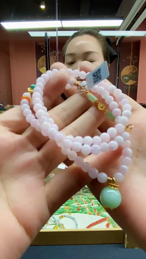 颈饰未镶嵌翡翠项链