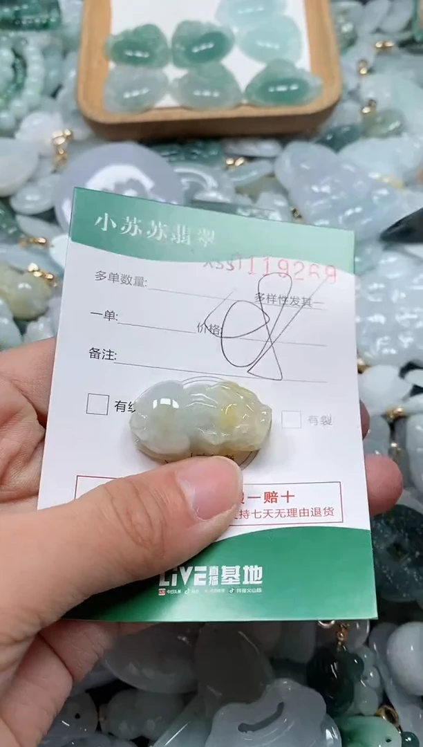 【闪购商品】翡翠颈饰未镶嵌闪购商品0119269