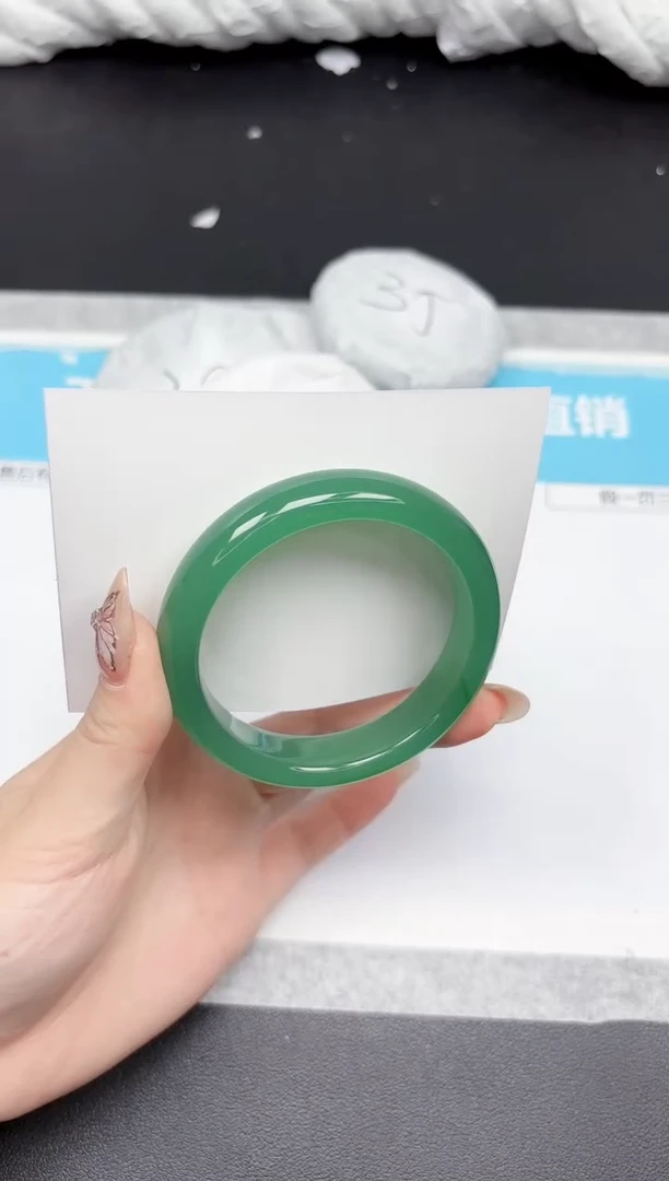 未镶嵌手镯石英质玉59-58