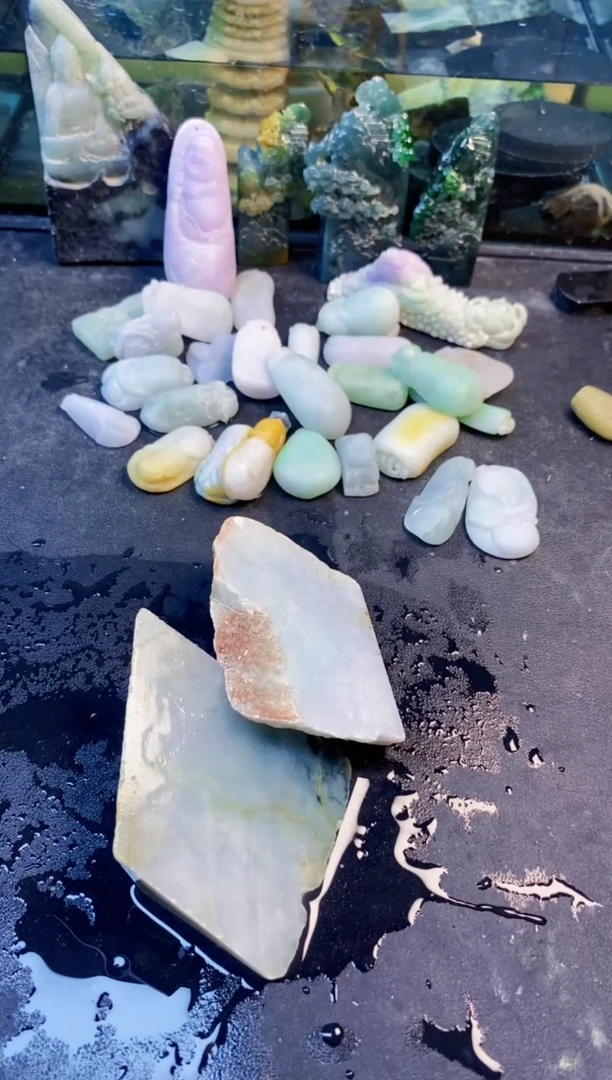 未镶嵌挂件翡翠天然翡翠088