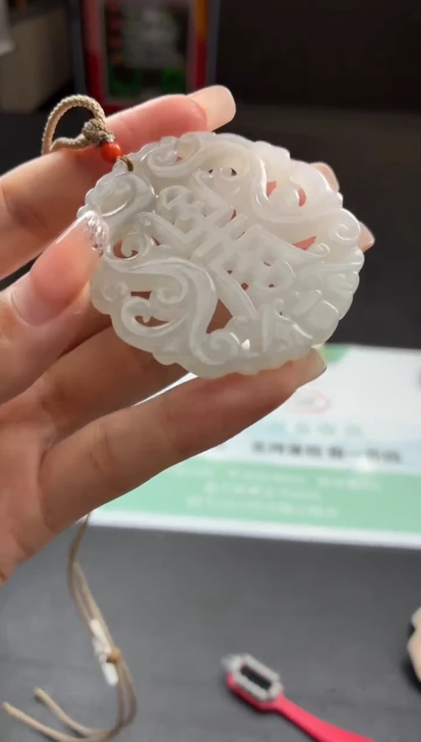 和田玉未镶嵌颈饰BJ096817多样性发一