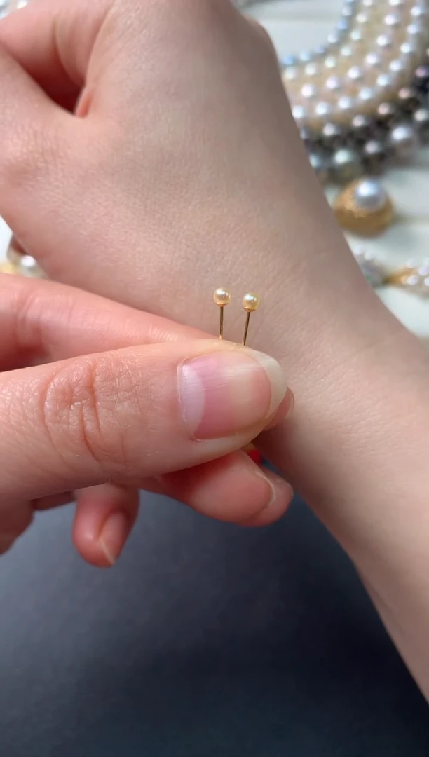 【闪购商品】海水珍珠耳饰|18K金镶嵌D75|180