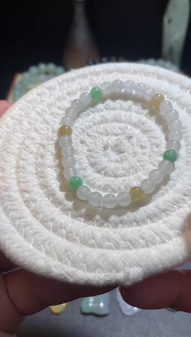 未镶嵌手串翡翠翡翠手串单串