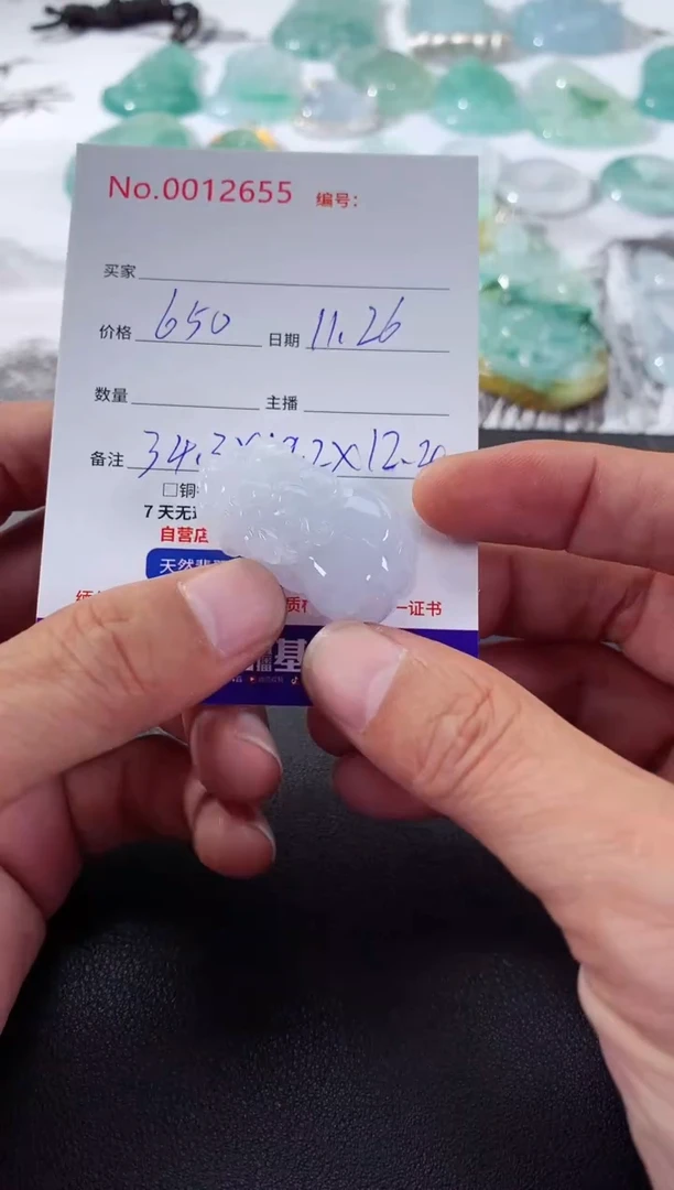 颈饰未镶嵌翡翠貔貅