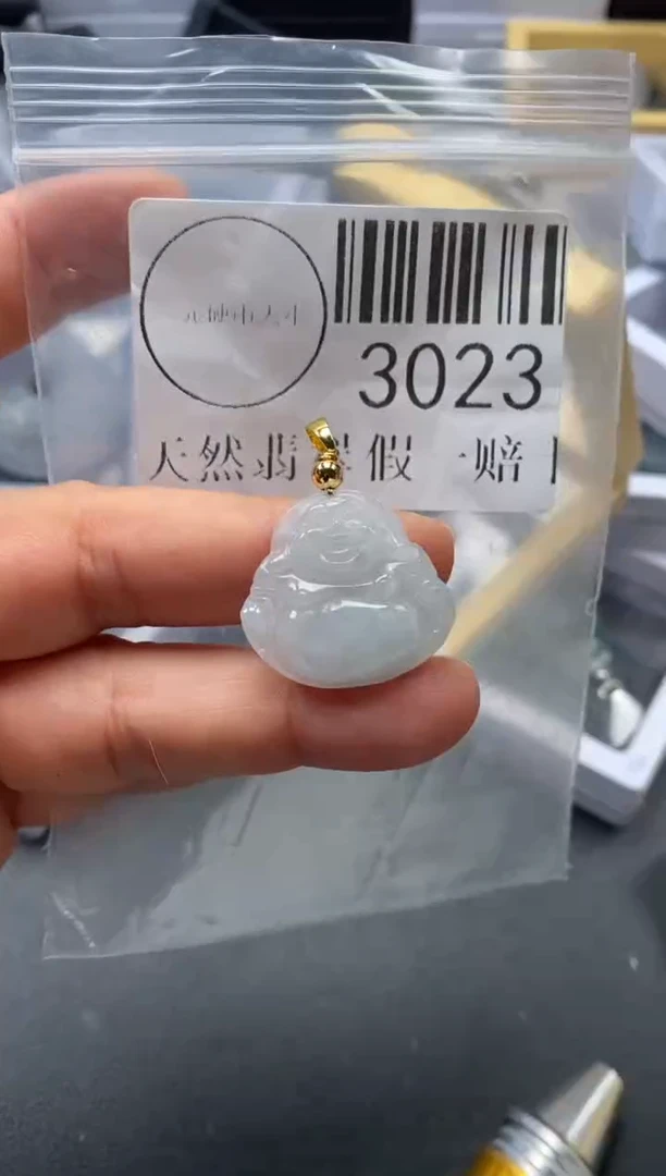 吊坠(不含链)未镶嵌翡翠3023