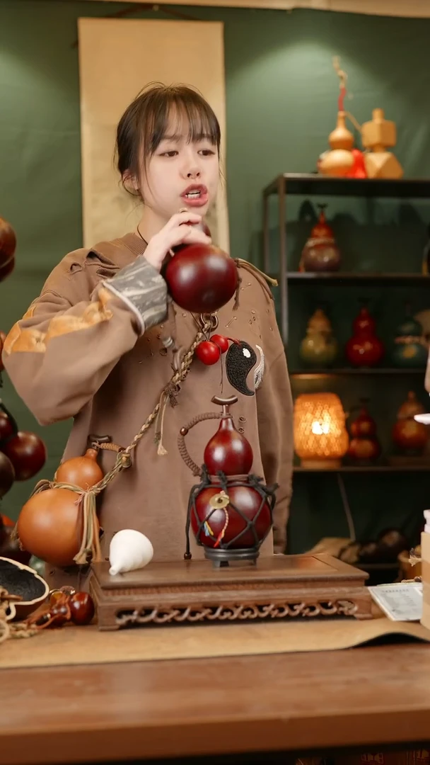 152号精品天然大漆酒葫芦一物一拍~