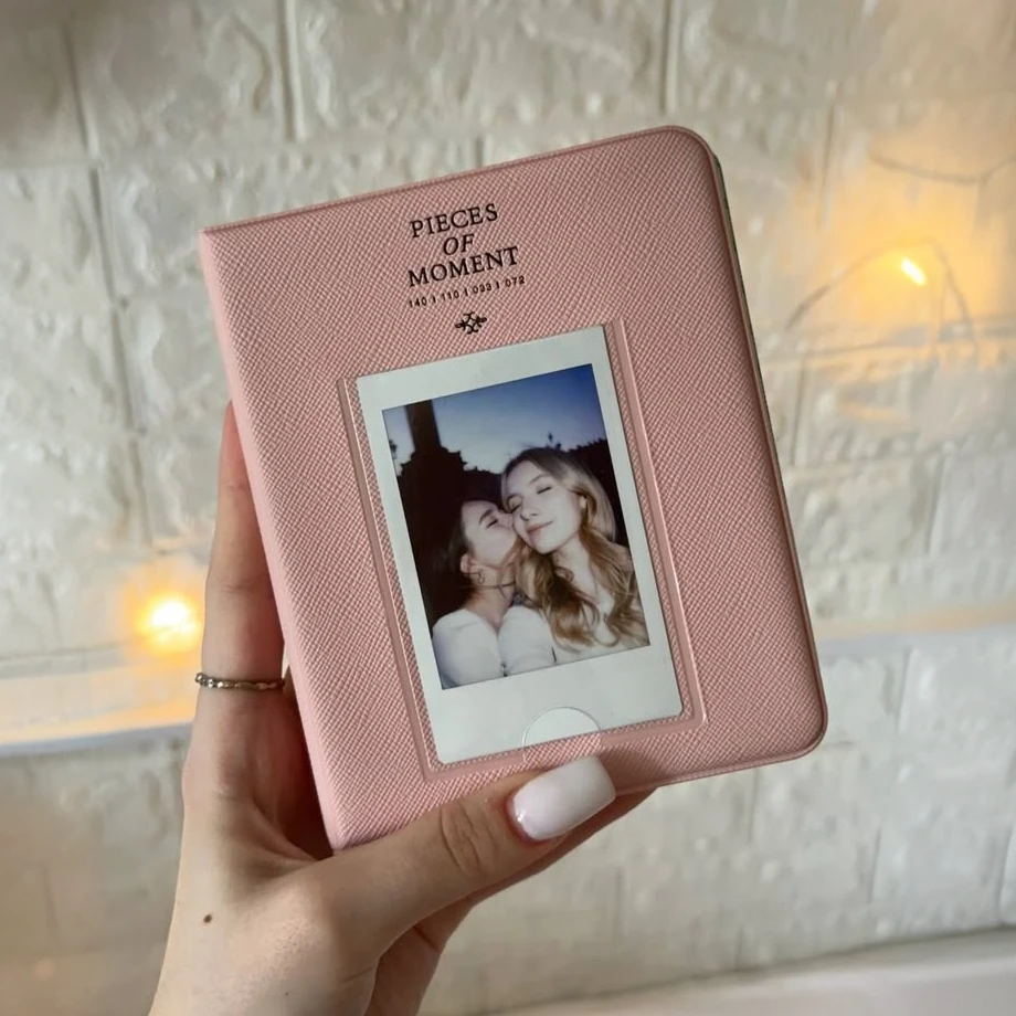 拍立得相册mini12/40通用相纸收纳册3寸收纳本64枚相簿照片相册本