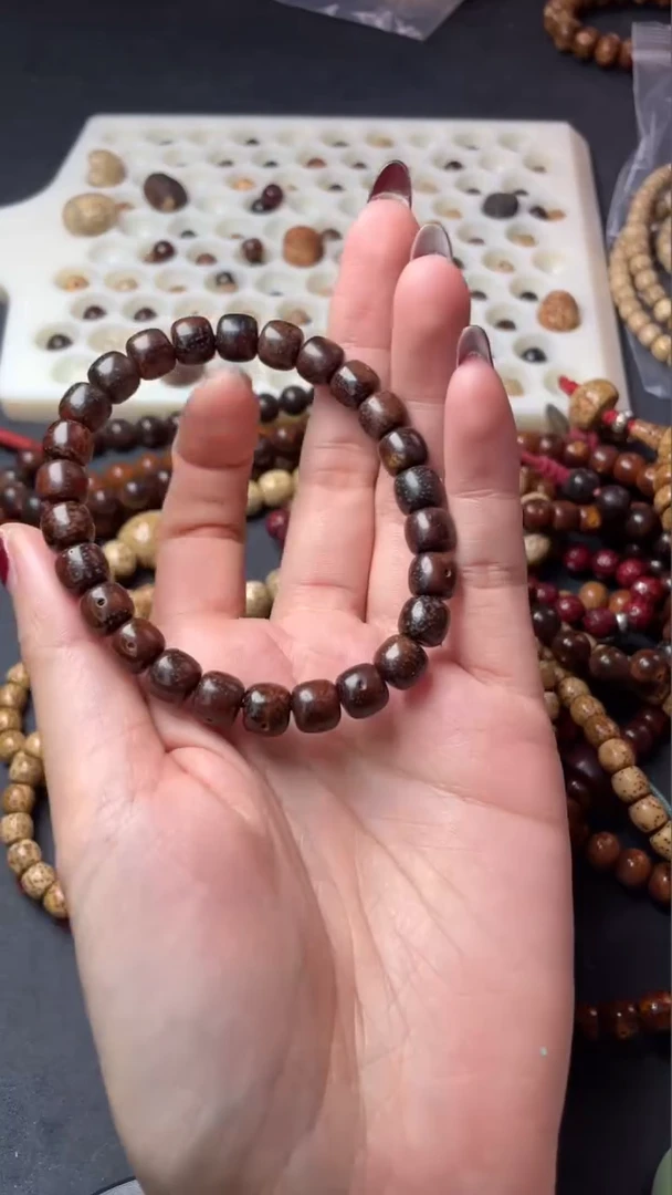 【闪购商品】星月菩提手串精选级深珀桶珠8.5*7.5手串