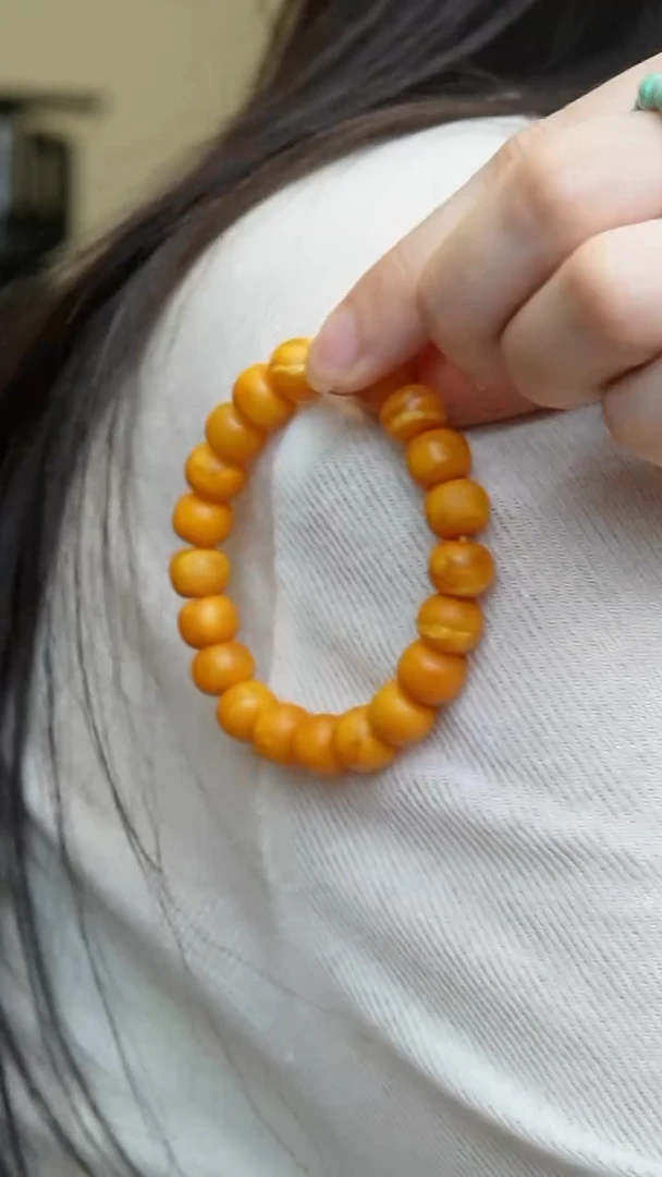 未镶嵌琥珀手串蜜蜡手串