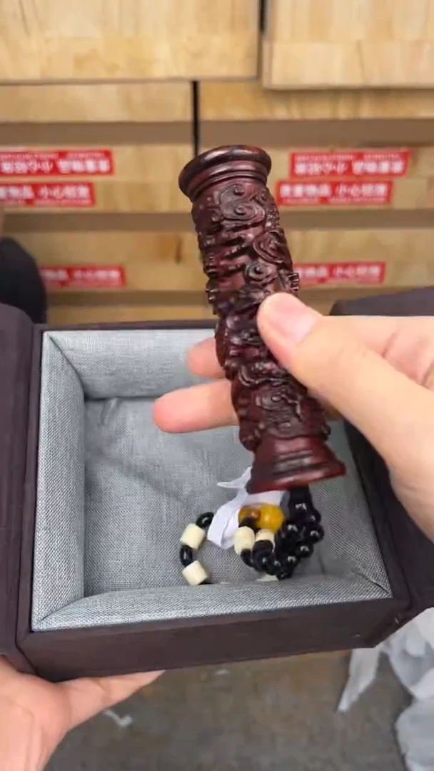品茗文玩阁龙柱手把件链接@@SP143