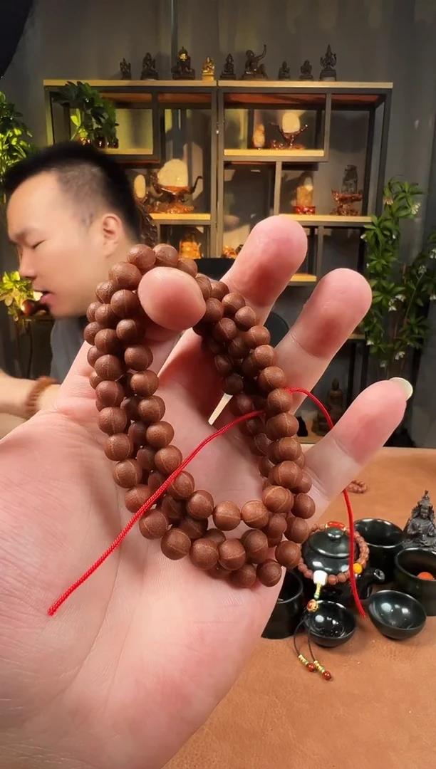 手串五线菩提7+108铁五线