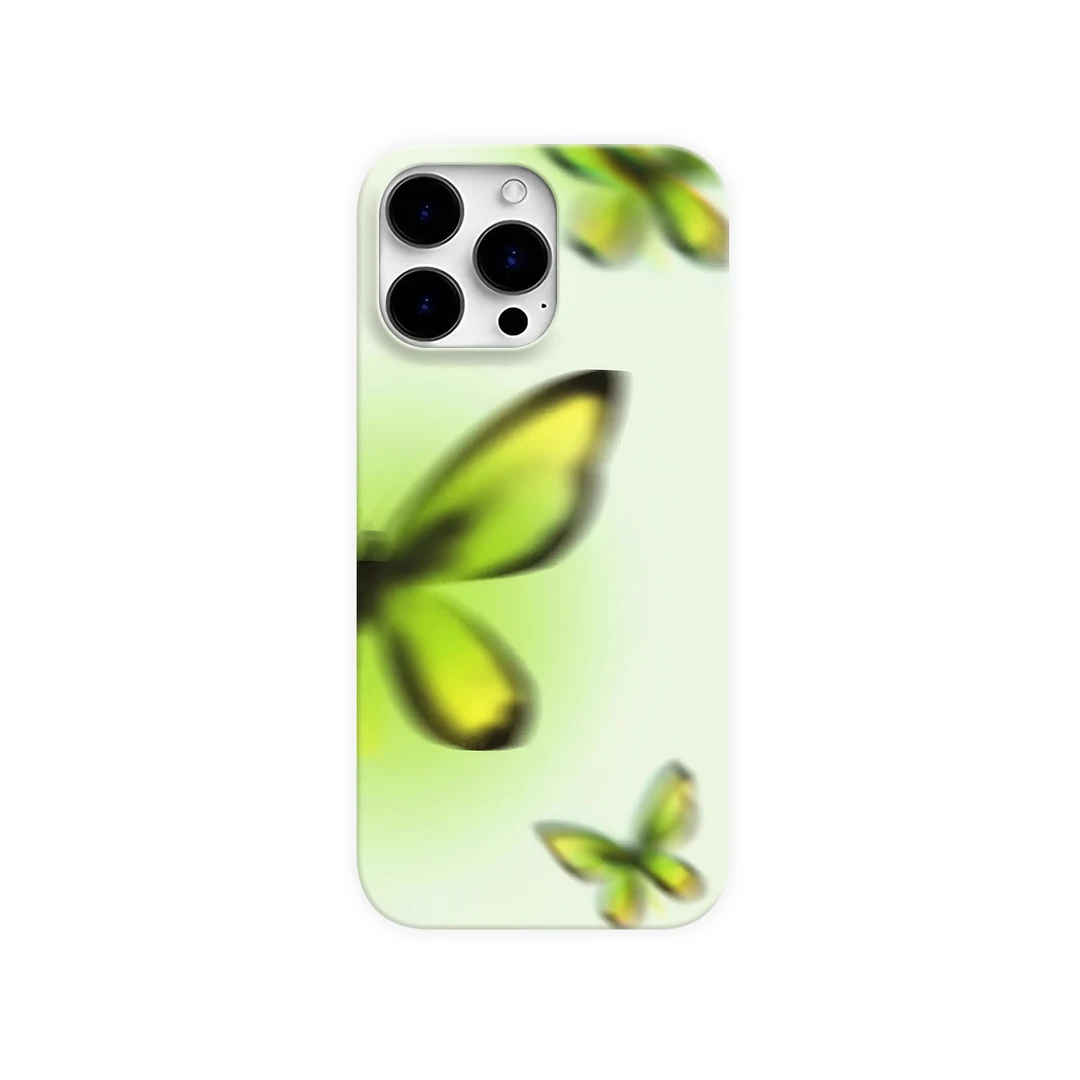 蝴蝶手机壳14创意苹果iphone16pro15复古简约ins美观13小众艺术12