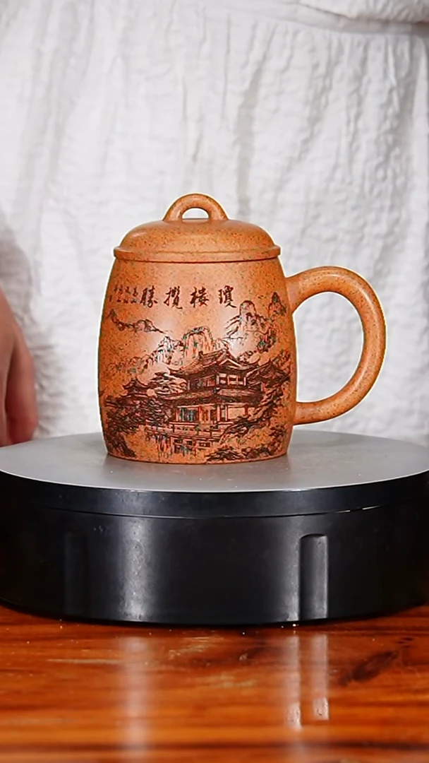 宜兴原矿紫砂壶茶壶500C