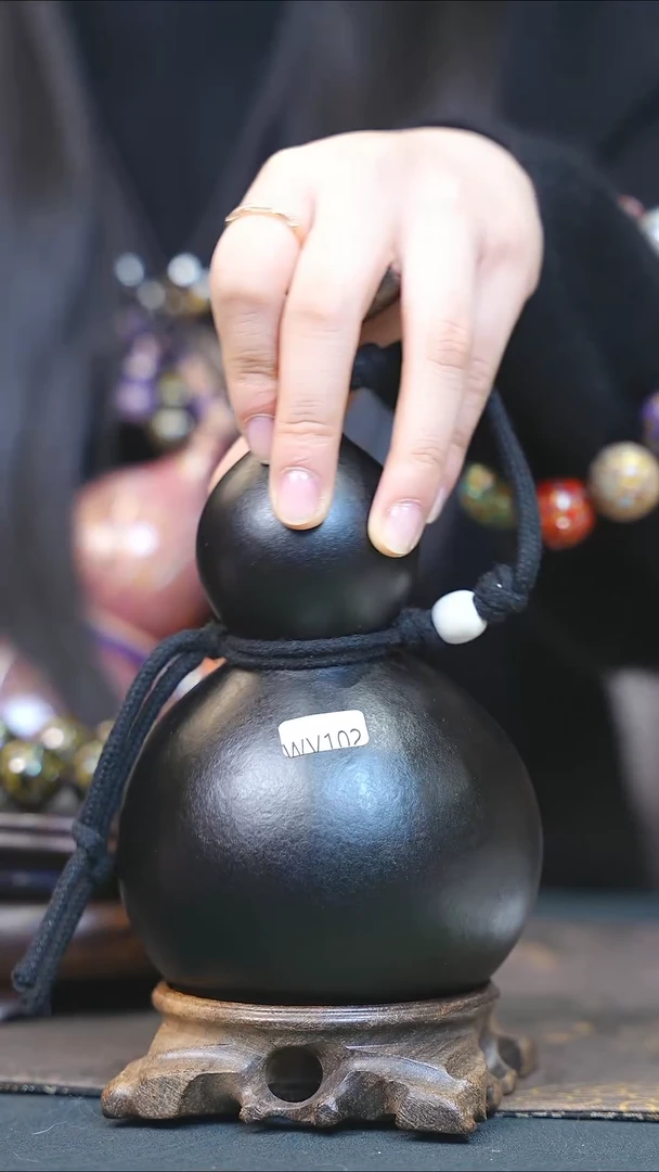 【闪购商品】WV102黑色中容量酒葫芦随缘发