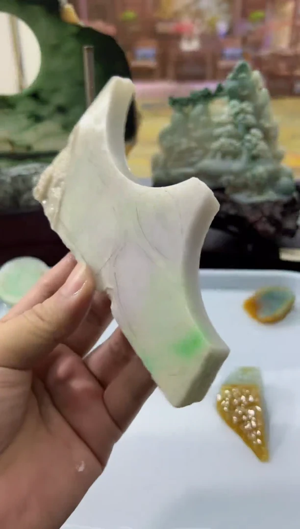 未镶嵌挂件翡翠天然缅甸翡翠A货
