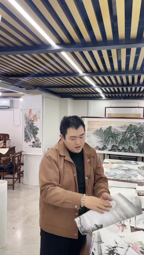 国画融易专属链接-水墨条幅