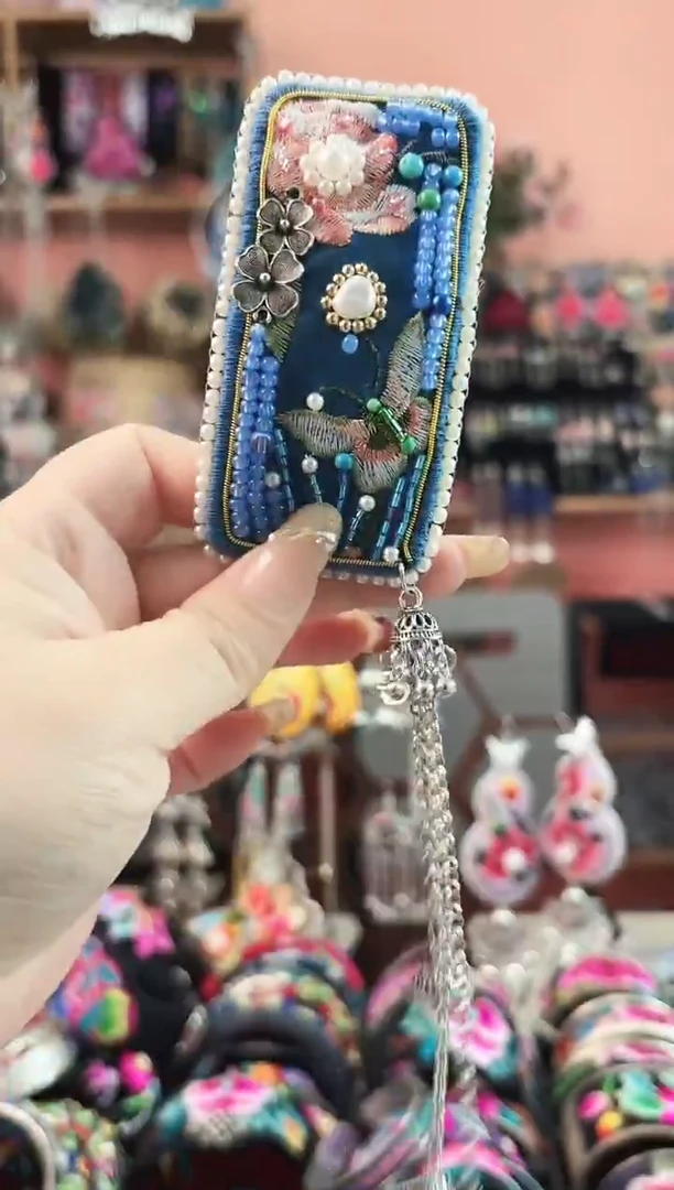 艺枝独绣手工饰品28