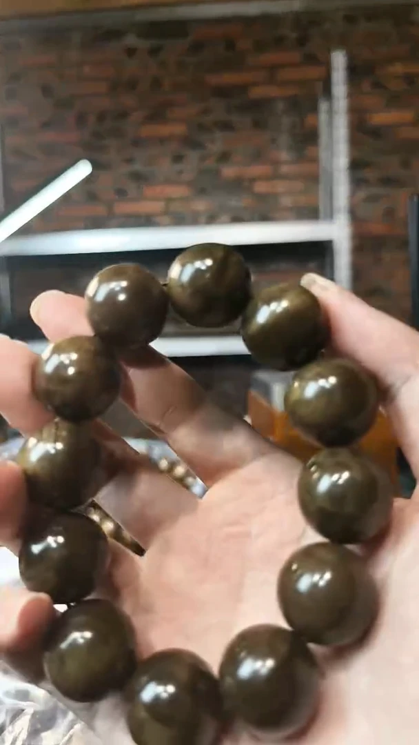 【闪购商品】楠木（金丝楠）手串/手链2.0手串阴沉绿
