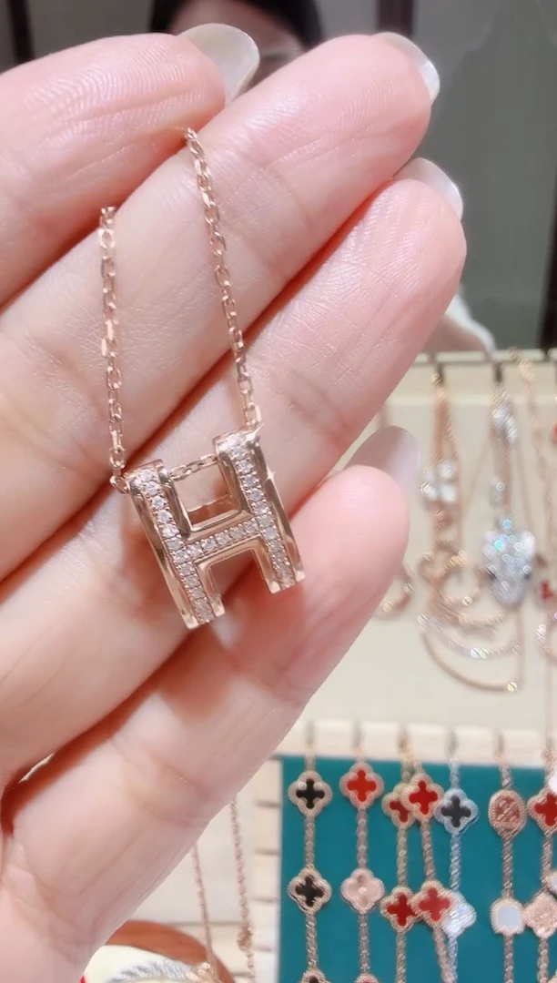 套链18K金镶嵌钻石套链