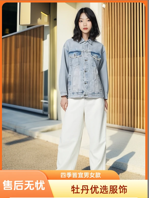 主播推荐~百搭宽松时尚潮流男女外套四季款