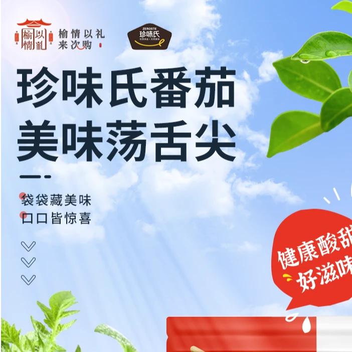 【榆情以礼来次购】珍味氏番茄酱西红柿番茄