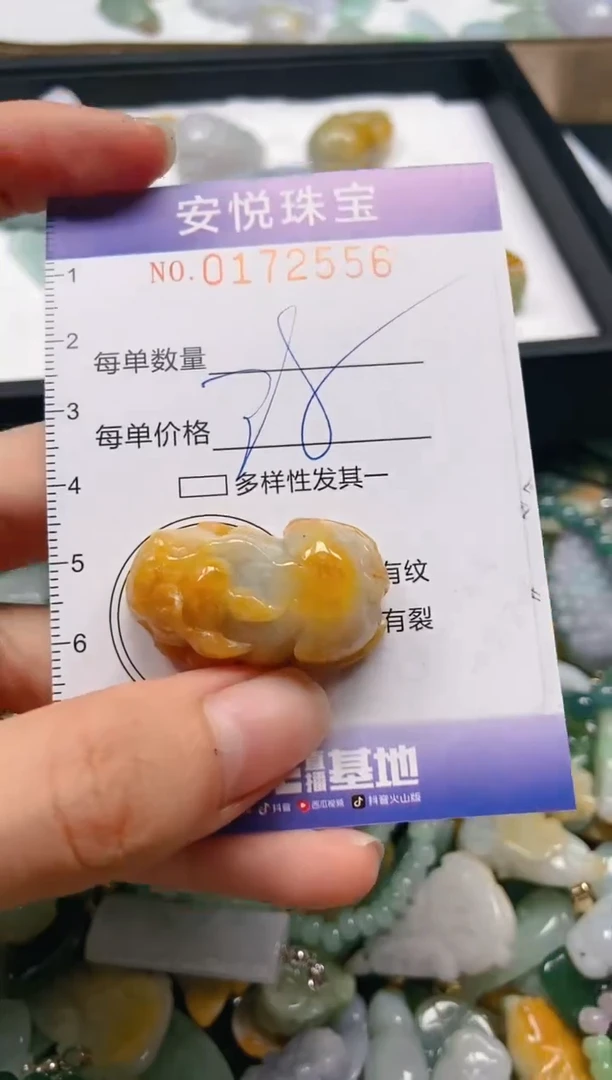 翡翠未镶嵌颈饰闪购0172556