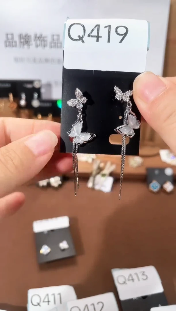 合金925银锆石Q419