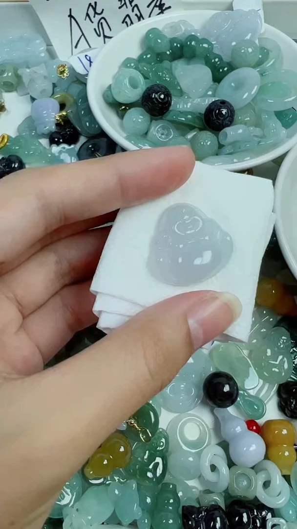 散珠翡翠162号链接,A货翡翠