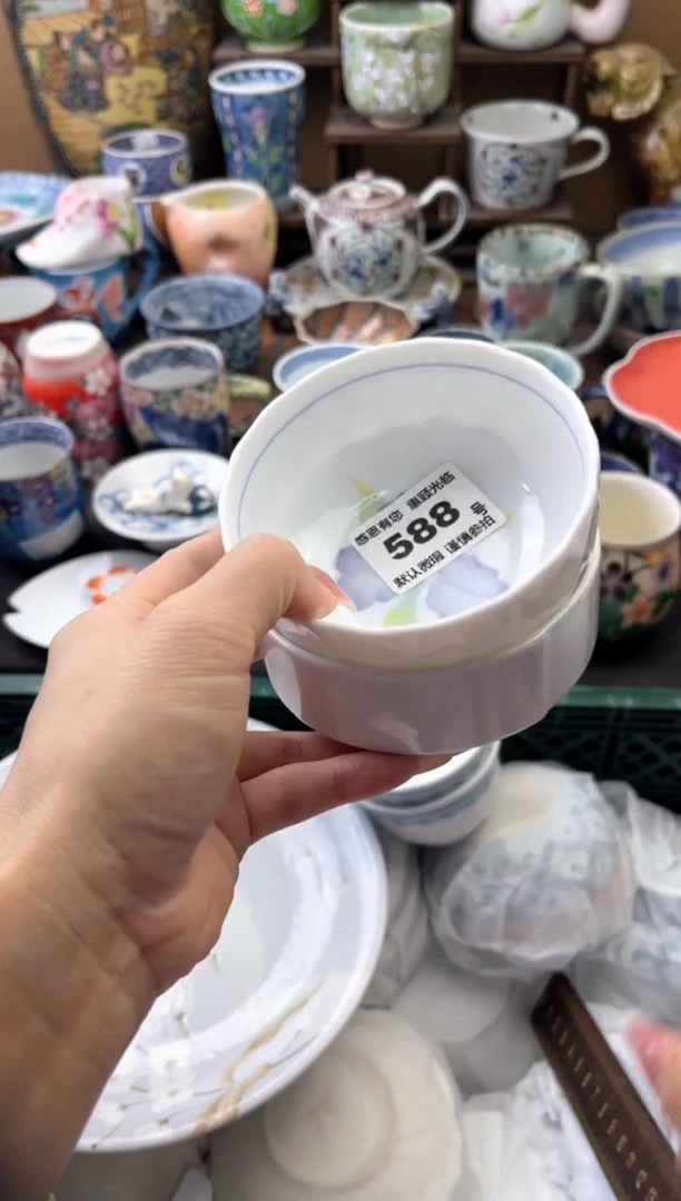 瓷片梦*露588号六六工艺品瓷器