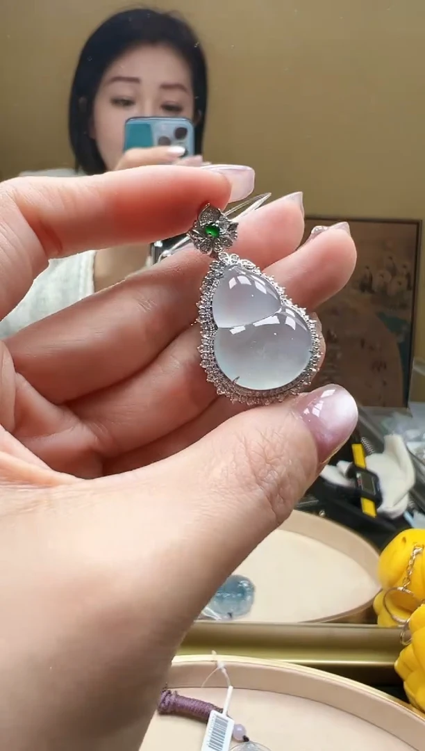 【闪购商品】翡翠颈饰18K金镶嵌DFZ0118-71