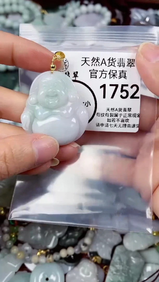 【闪购商品】翡翠颈饰未镶嵌天然A货翡翠1752