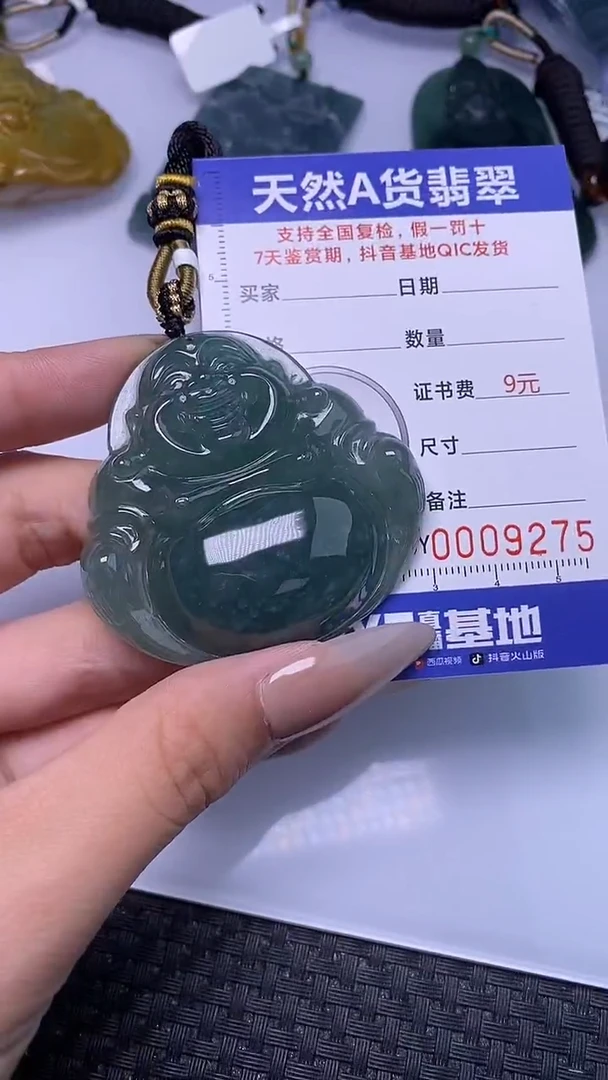 颈饰未镶嵌翡翠9275