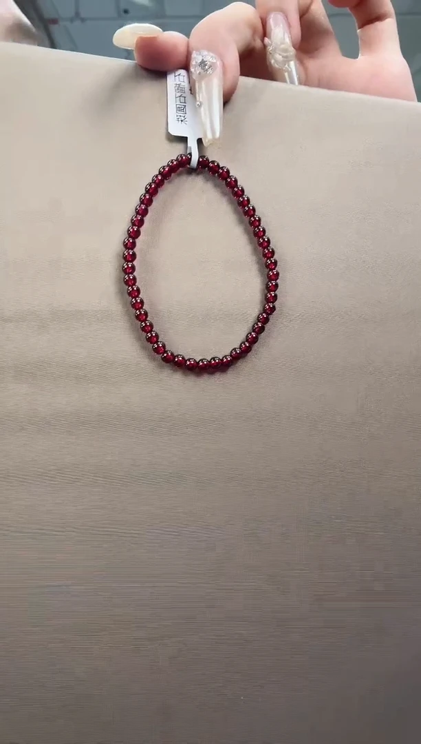 手串未镶嵌石榴石石榴石手串