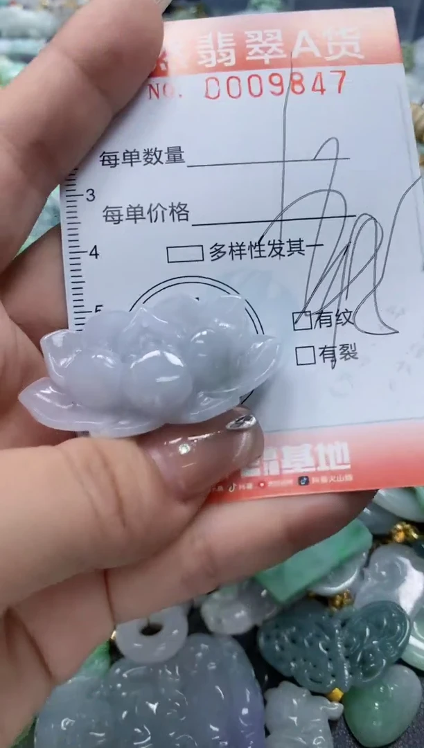 翡翠未镶嵌颈饰闪购0009847