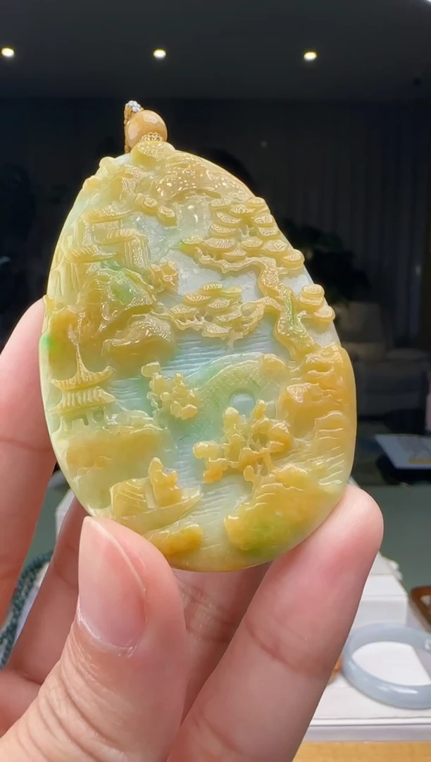 【闪购商品】翡翠吊坠(不含链)未镶嵌XM@@960Q3J12005