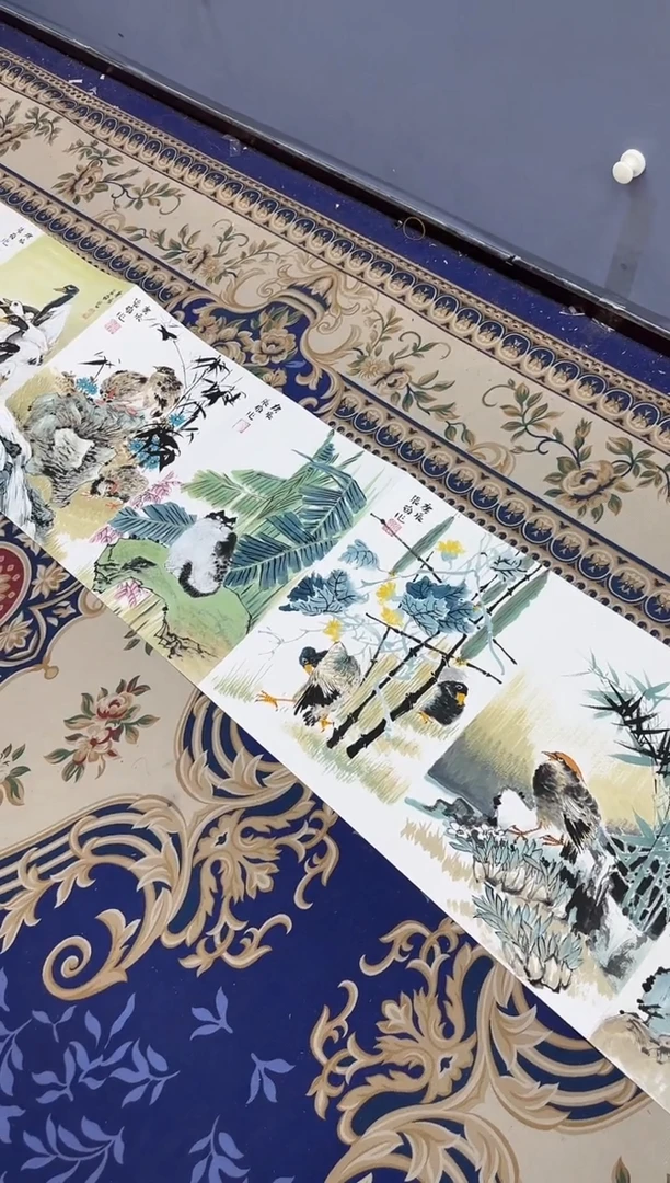 国画自**鱼张敬书画精品
