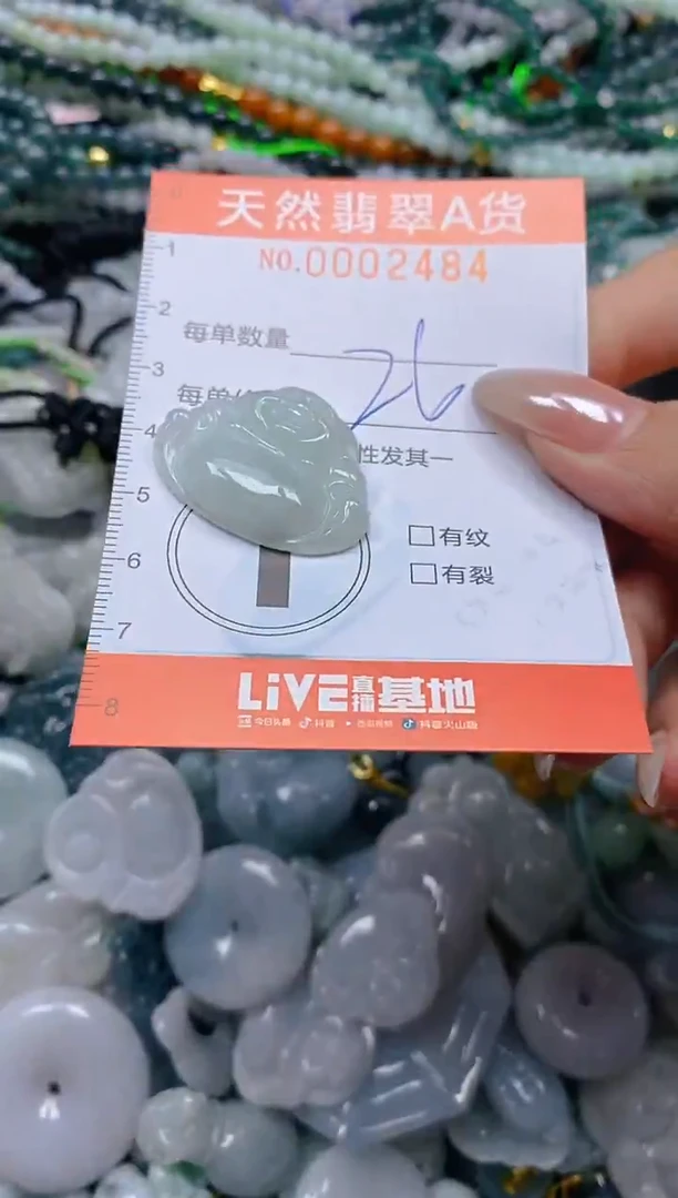 颈饰未镶嵌翡翠闪购0002484